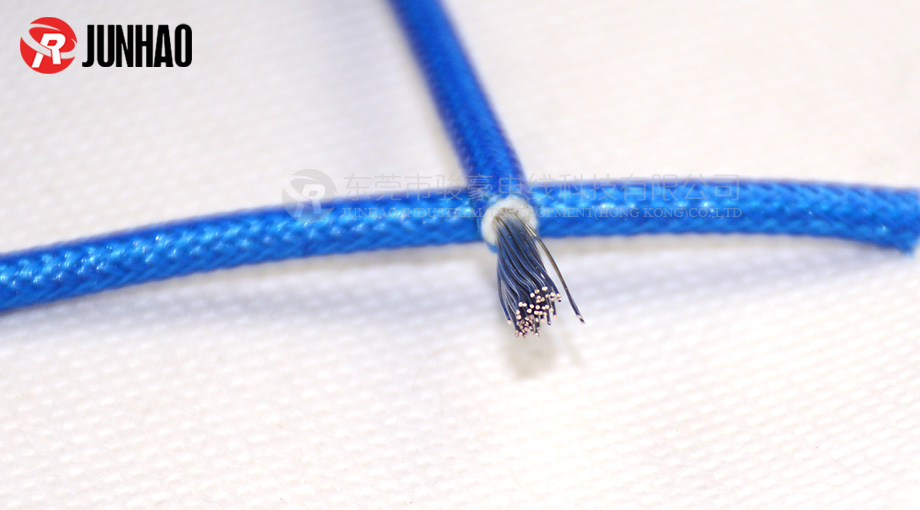 烘箱加热管衔接线2.5平方耐高温硅胶编织线产品图